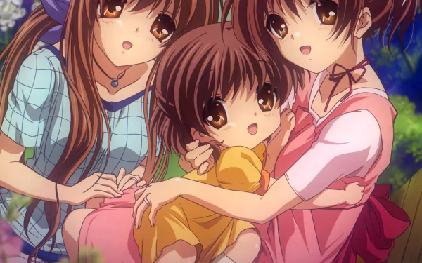 Sanae Furukawa Ushio Okazaki Nagisa Furukawa Anime Clannad HD Desktop Wallpaper | Background Image
