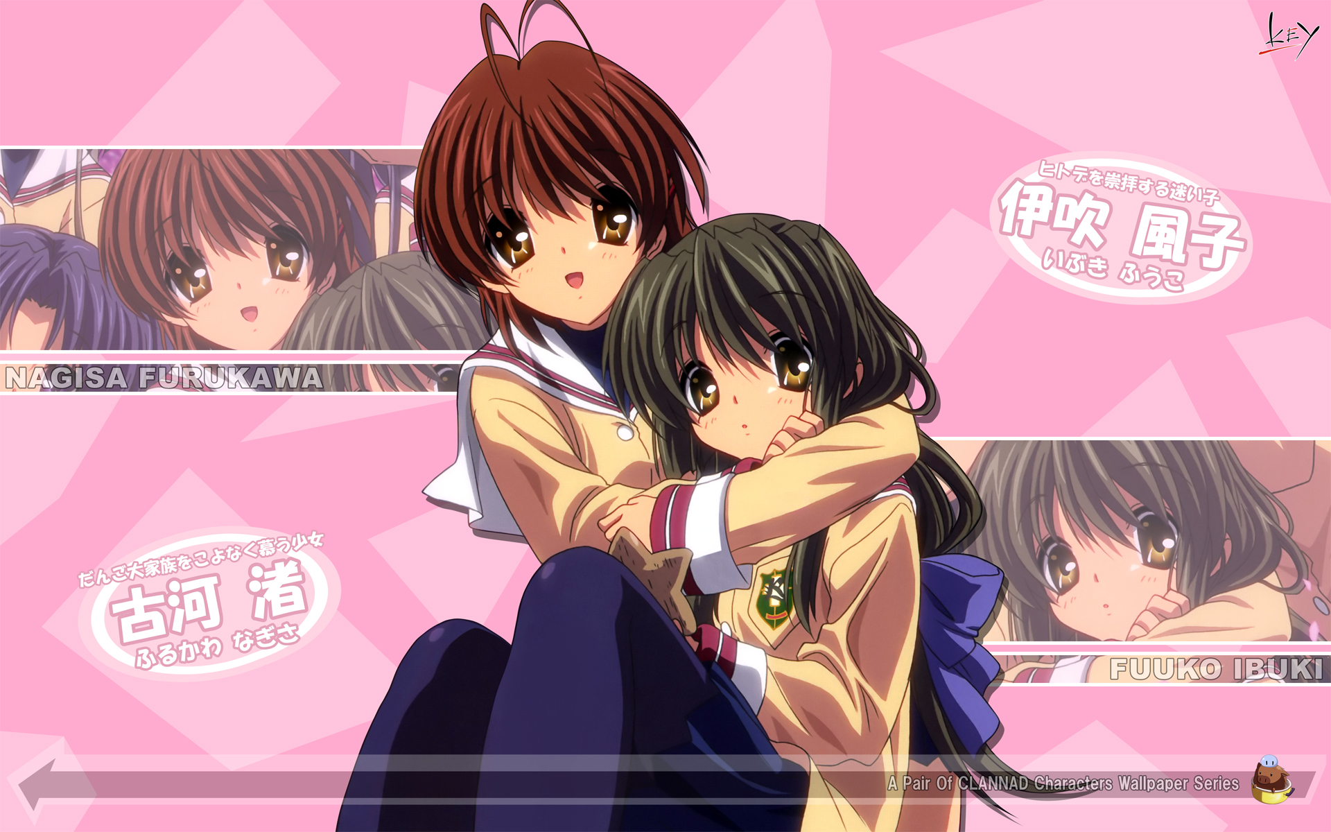 clannad-personagens de desenho animado HD wallpaper Visualização