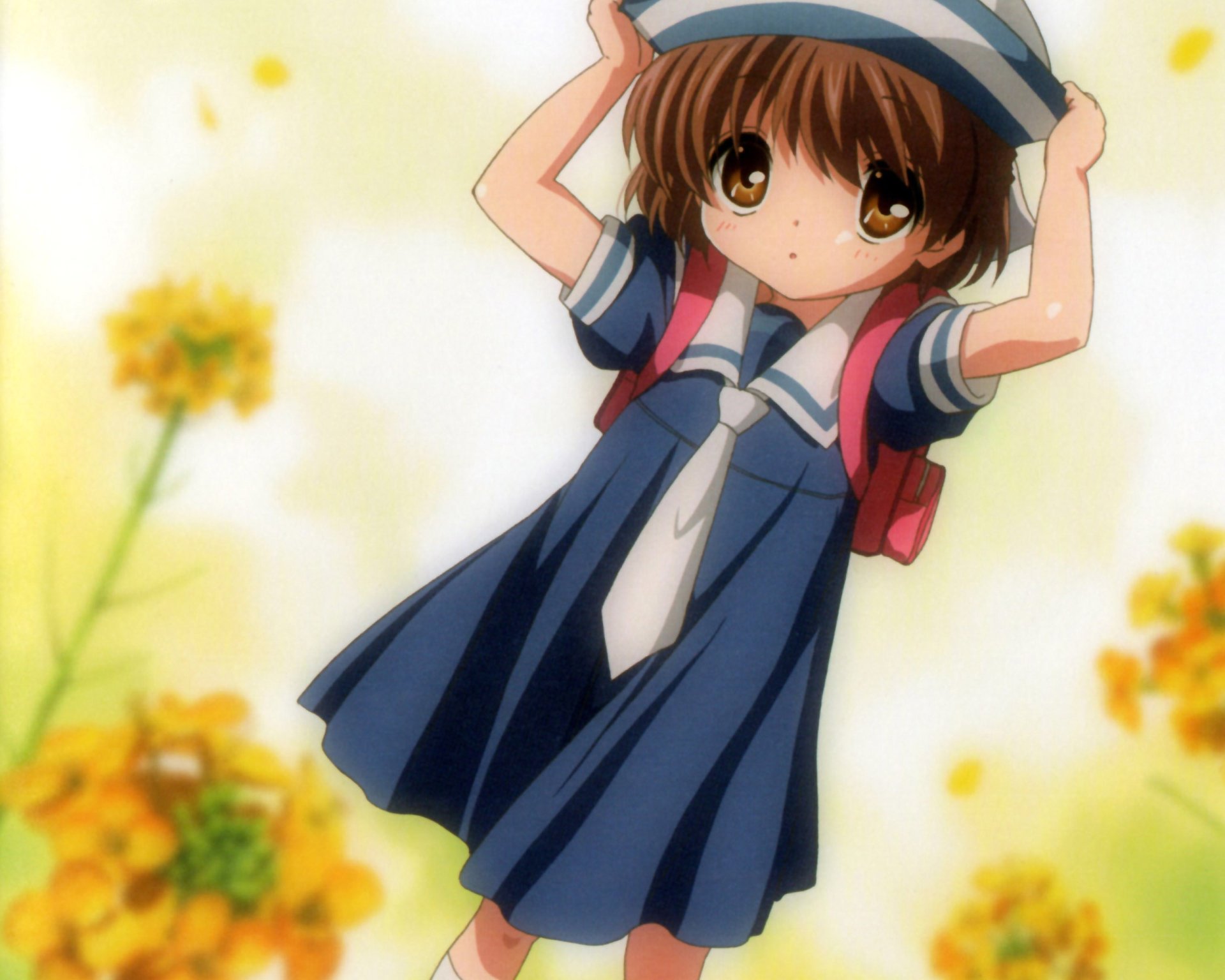 Download Ushio Okazaki Anime Clannad HD Wallpaper