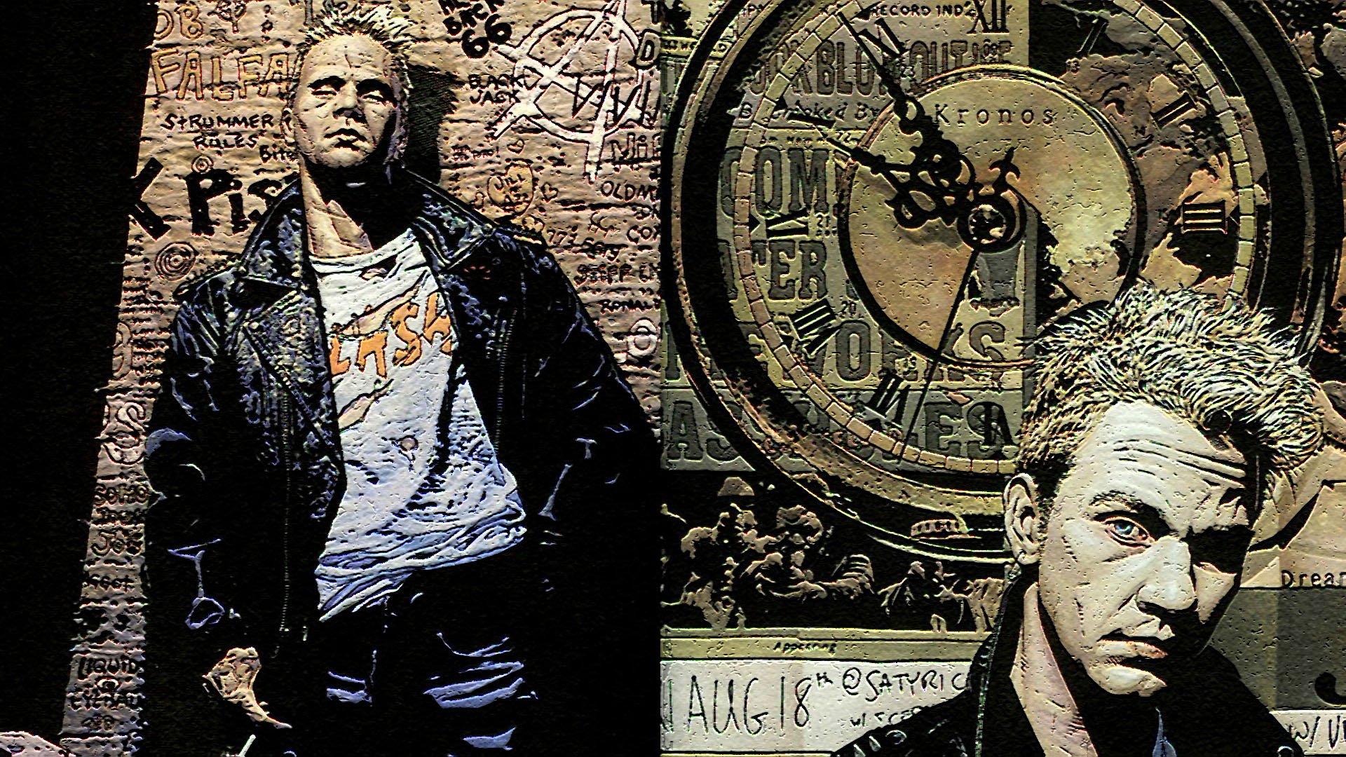 Download Comic Hellblazer HD Wallpaper by Tim Bradstreet