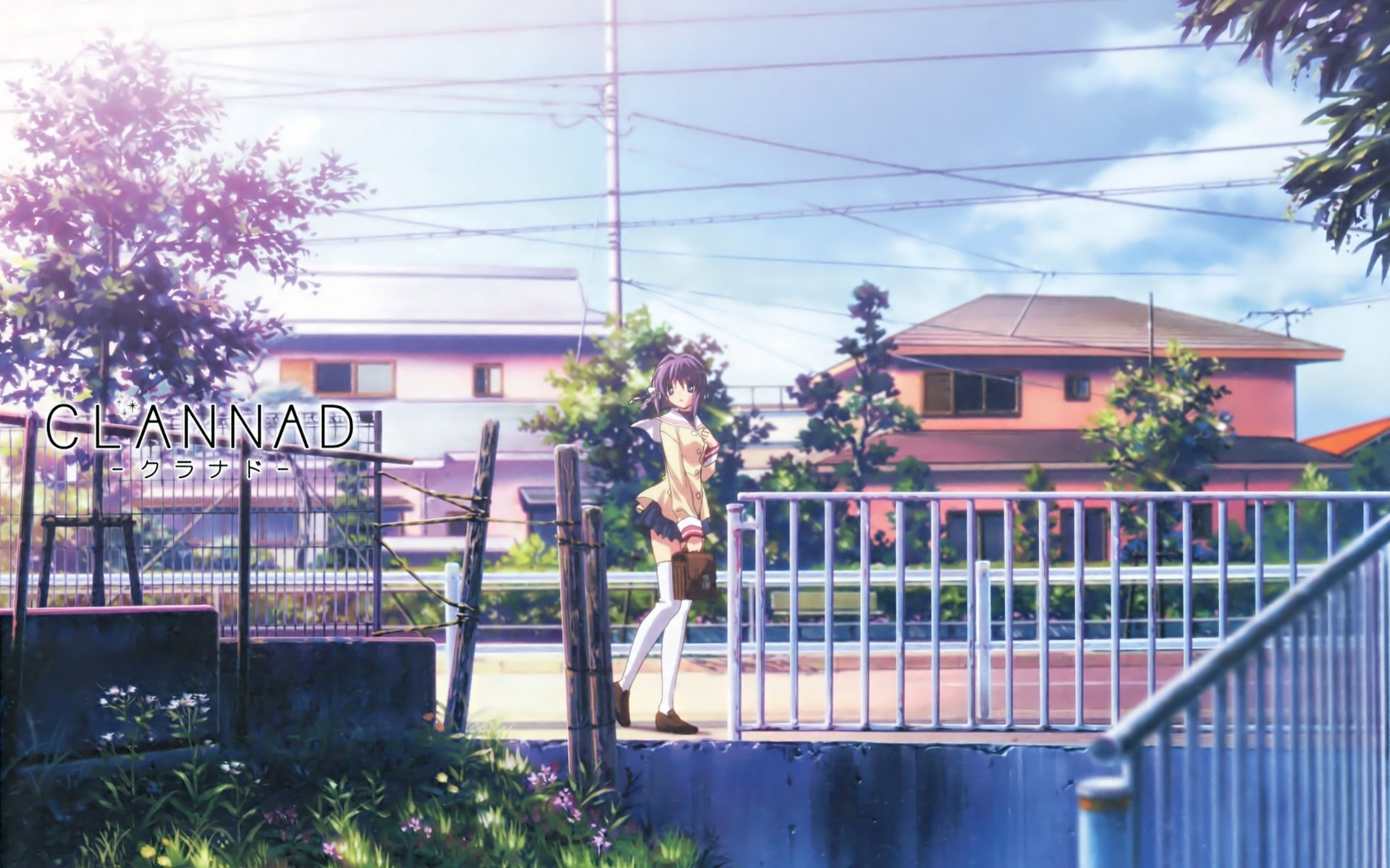 Download Ryou Fujibayashi Anime Clannad HD Wallpaper