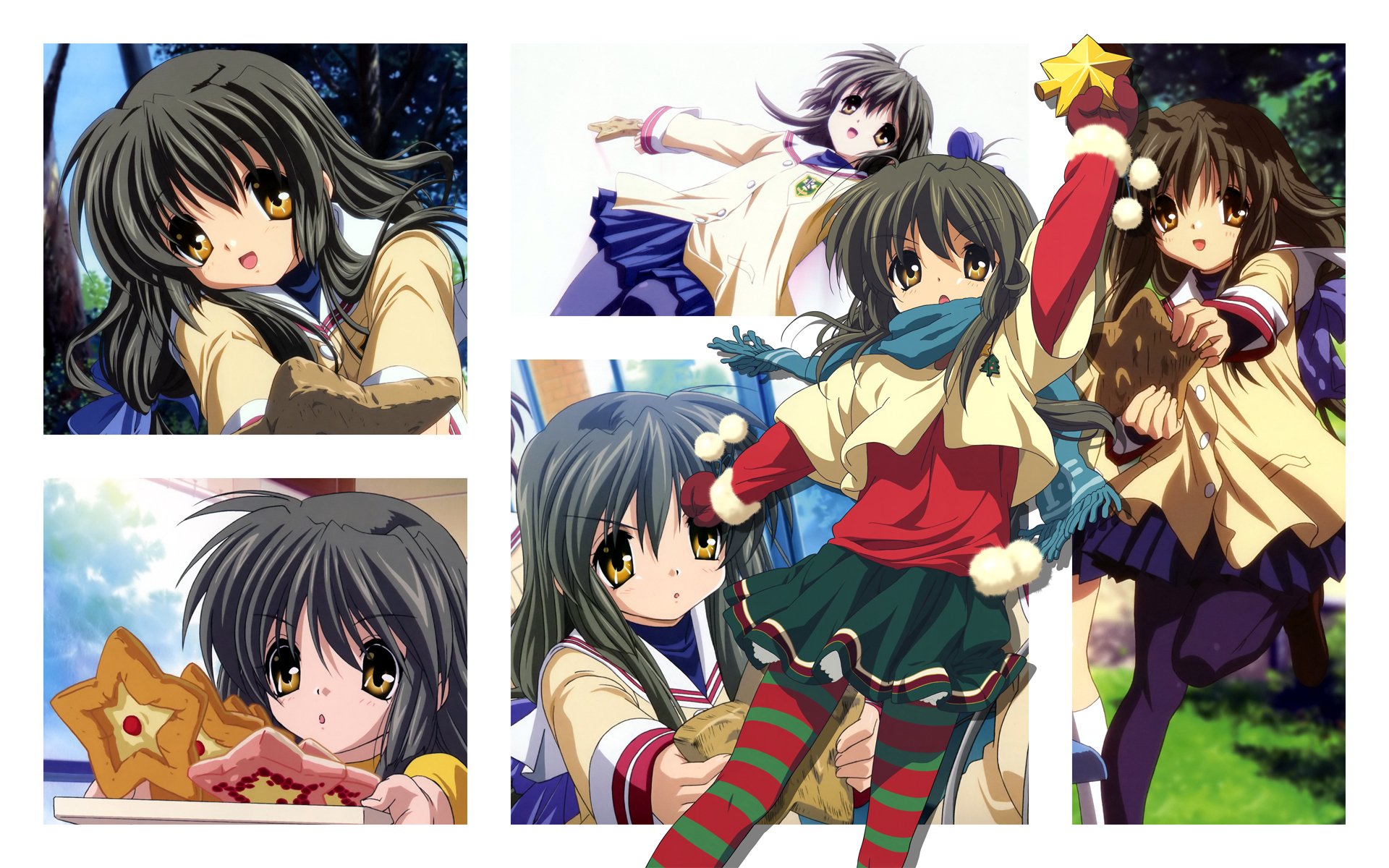 Download Fuuko Ibuki Anime Clannad HD Wallpaper