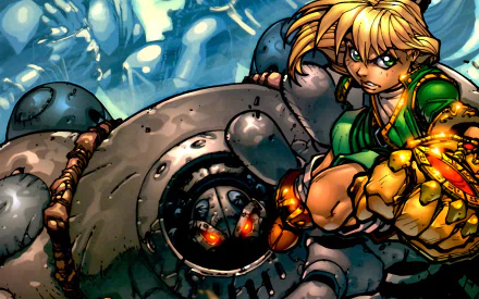 Gully (Battle Chasers) Comic Battle Chasers HD Desktop Wallpaper | Background Image
