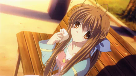 Sanae Furukawa Anime Clannad HD Desktop Wallpaper | Background Image