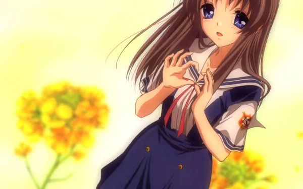 Yukine Miyazawa Anime Clannad HD Desktop Wallpaper | Background Image