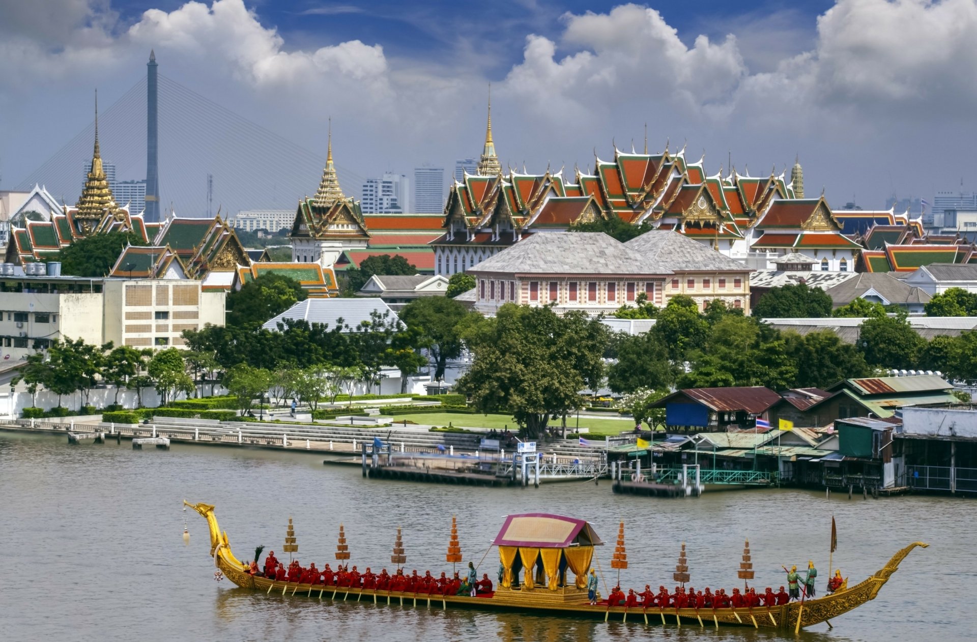 Download Thailand Bangkok Man Made Grand Palace HD Wallpaper