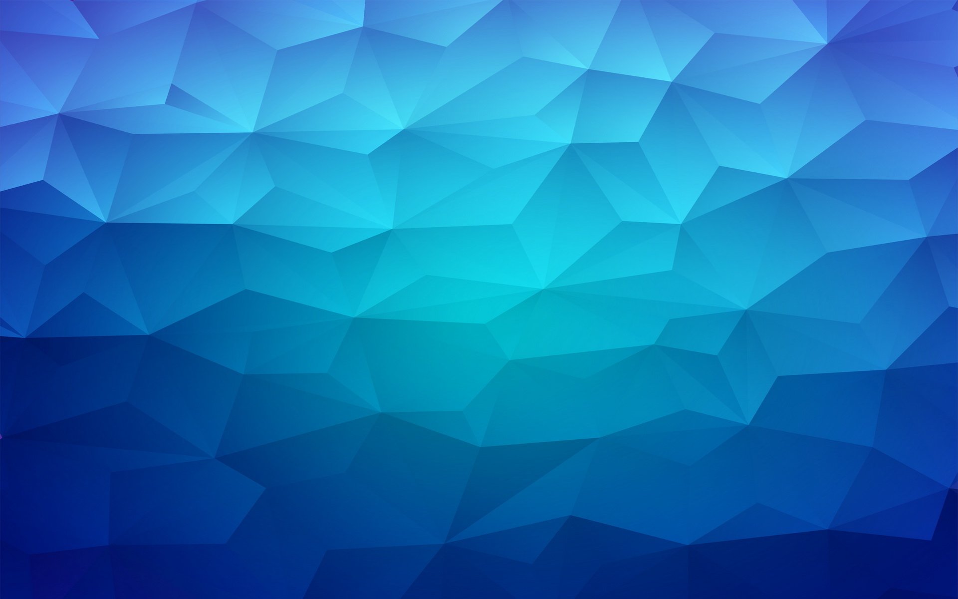 Abstract blue geometric pattern with gradient shades, designed as an HD PC desktop wallpaper and background.