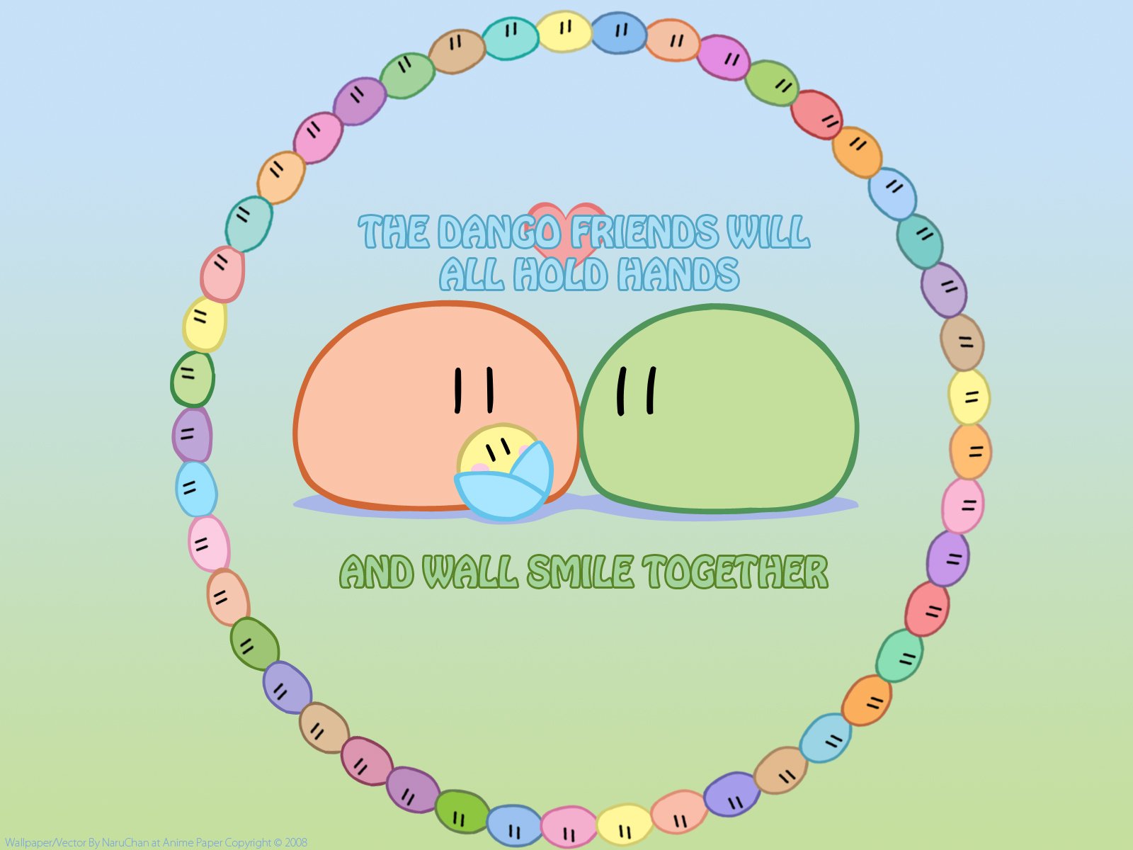 Download Dango Anime Clannad Wallpaper