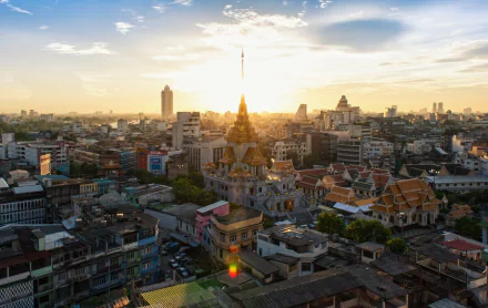  Wat Traimitr,Bangkok,Thailand by Weerakarn Satitniramai