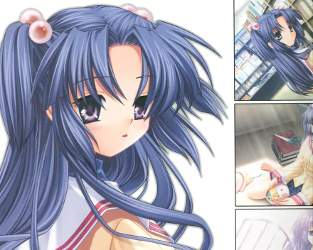 Kotomi Ichinose Anime Clannad HD Desktop Wallpaper | Background Image