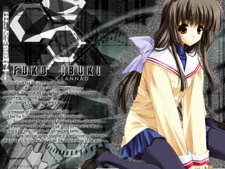 Fuuko Ibuki Anime Clannad HD Desktop Wallpaper | Background Image