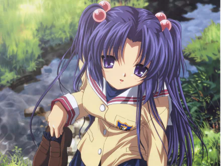 Kotomi Ichinose Anime Clannad HD Desktop Wallpaper | Background Image