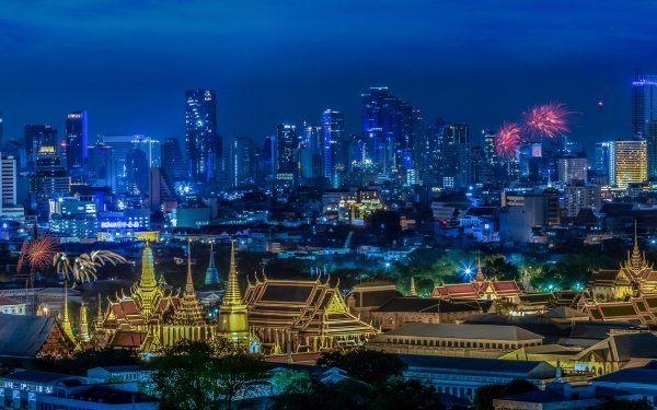 Man Made Bangkok Cities Thailand HD Wallpaper | Background Image