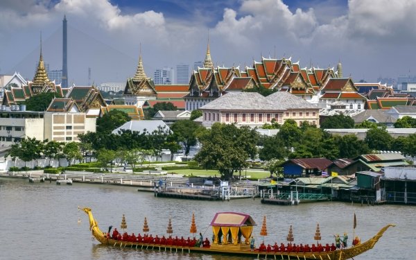 Man Made Grand Palace Palaces Thailand Bangkok HD Wallpaper | Background Image
