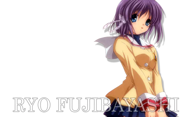 Ryou Fujibayashi Anime Clannad HD Desktop Wallpaper | Background Image