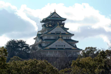 castle Japan man made Osaka Castle HD Desktop Wallpaper | Background Image
