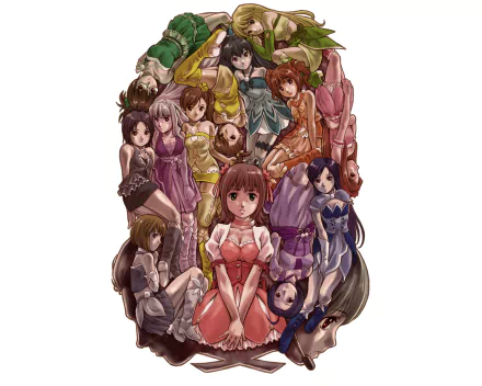 Yukiho Hagiwara Takane Shijou Makoto Kikuchi Ritsuko Akizuki Yayoi Takatsuki Azusa Miura Iori Minase Mami Futami Ami Futami Chihaya Kisaragi Miki Hoshii Hibiki Ganaha Haruka Amami Kotori Otonashi Anime The iDOLM@STER HD Desktop Wallpaper | Background Image