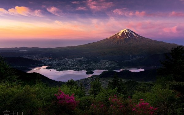Nature Mount Fuji Volcanoes Fujiyama Japan HD Wallpaper | Background Image