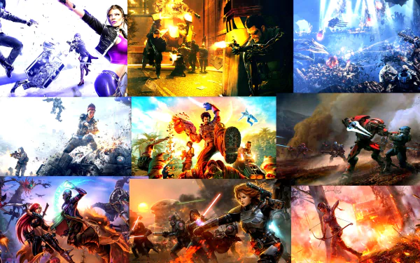  Gaming Large Battles