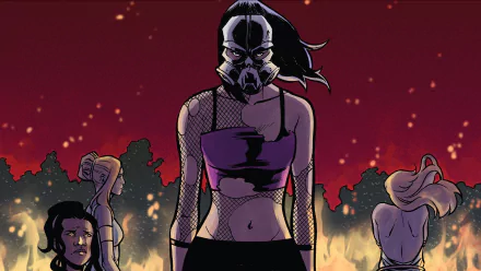 Comic Hack/Slash HD Desktop Wallpaper | Background Image