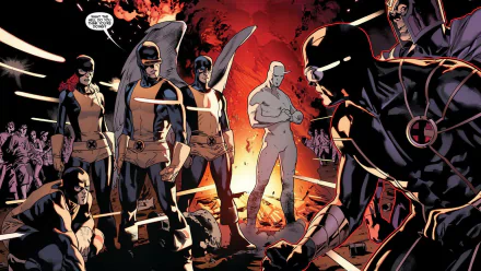 X-Men Marvel Girl Beast (Marvel Comics) Angel (Marvel Comics) Iceman (Marvel Comics) Jean Grey Magneto (Marvel Comics) Warren Worthington III Cyclops (Marvel Comics) Comic All New X-Men HD Desktop Wallpaper | Background Image