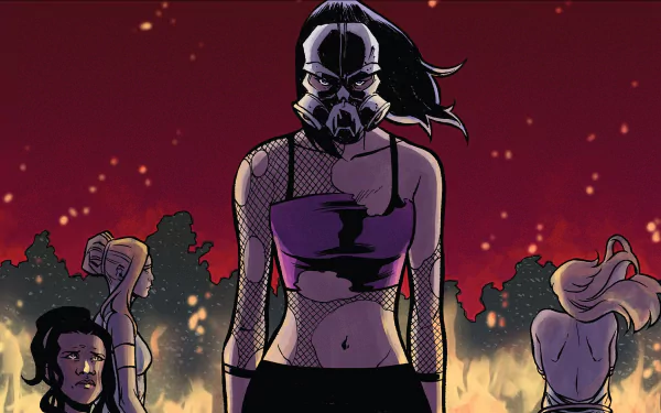 Comic Hack/Slash HD Desktop Wallpaper | Background Image