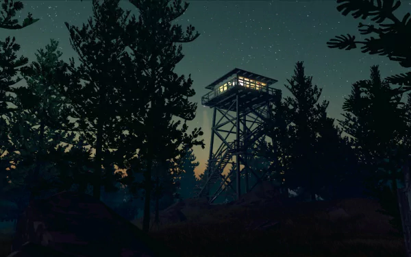 video game Firewatch (Video game) Firewatch HD Desktop Wallpaper | Background Image