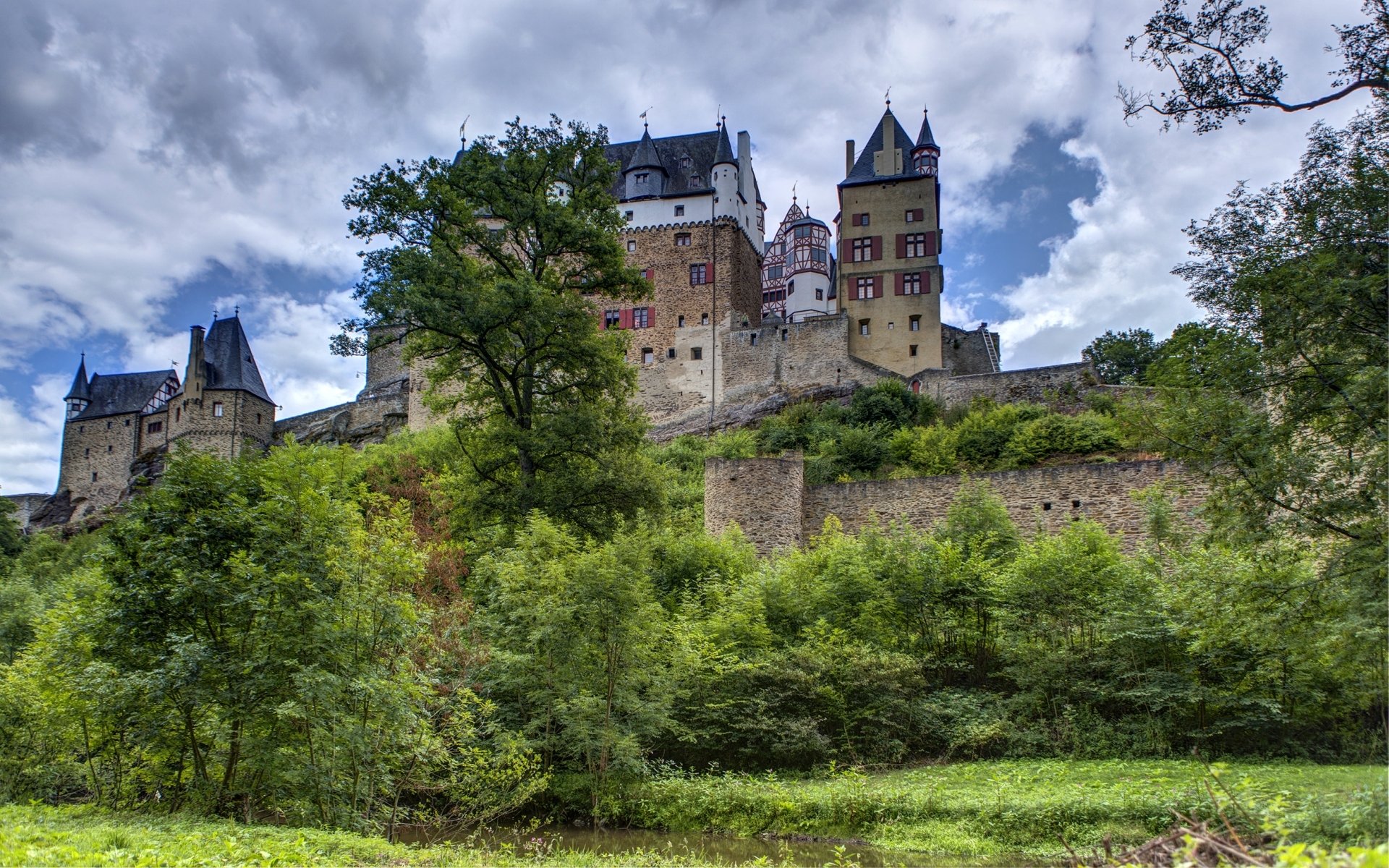 Download Man Made Eltz Castle HD Wallpaper