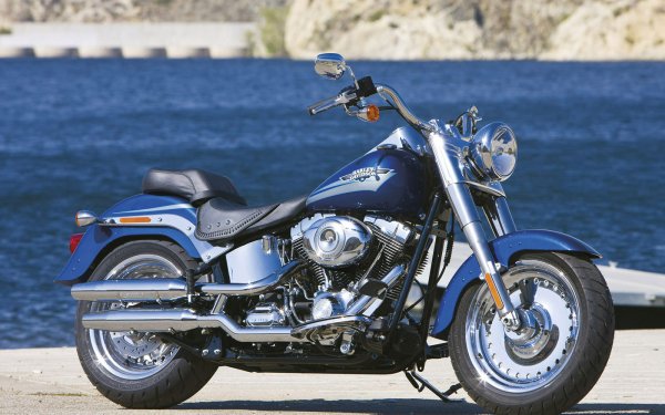 Vehicles Harley-Davidson Fat Boy Harley-Davidson Bike Motorcycle HD Wallpaper | Background Image
