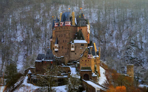 man made Eltz Castle HD Desktop Wallpaper | Background Image