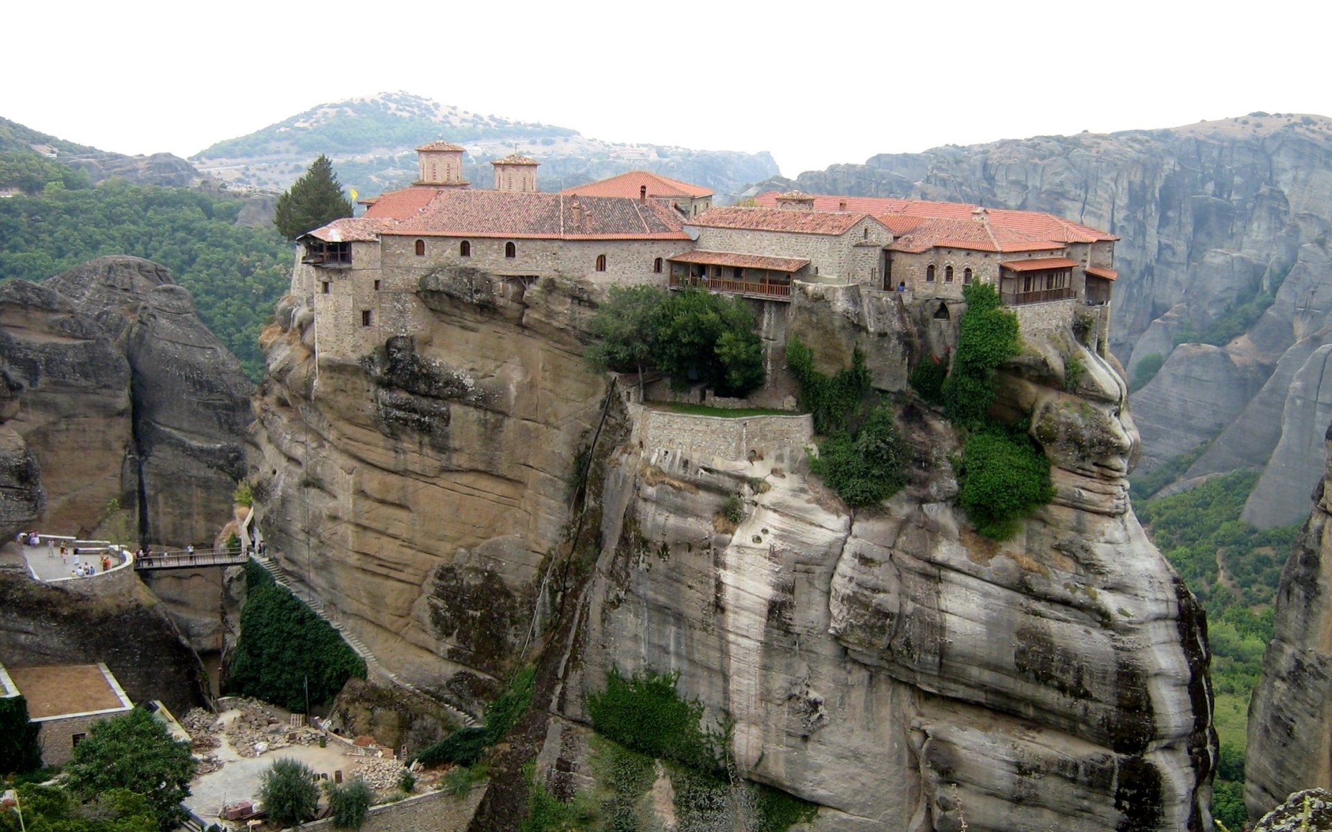 Download Religious Meteora HD Wallpaper