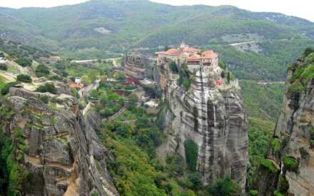 religious Meteora HD Desktop Wallpaper | Background Image