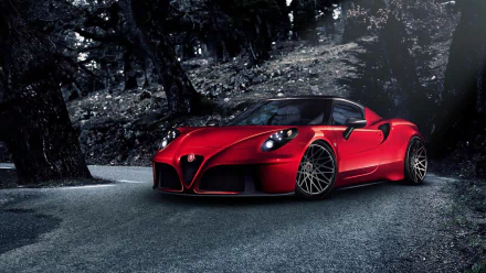 vehicle Alfa Romeo 4C HD Desktop Wallpaper | Background Image