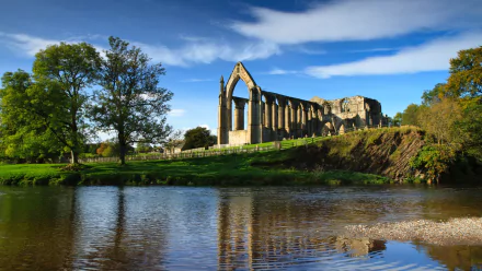 man made Bolton Priory HD Desktop Wallpaper | Background Image