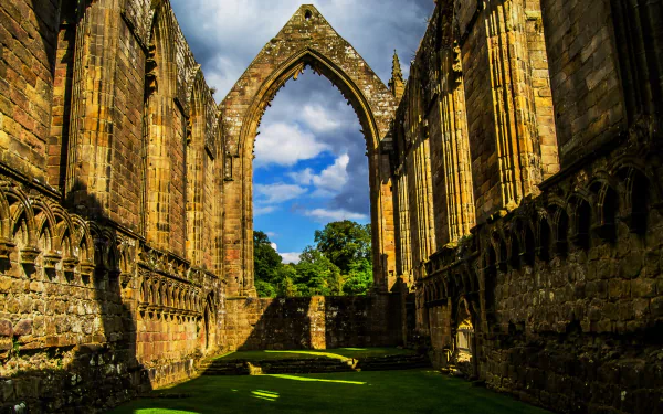 man made Bolton Priory HD Desktop Wallpaper | Background Image