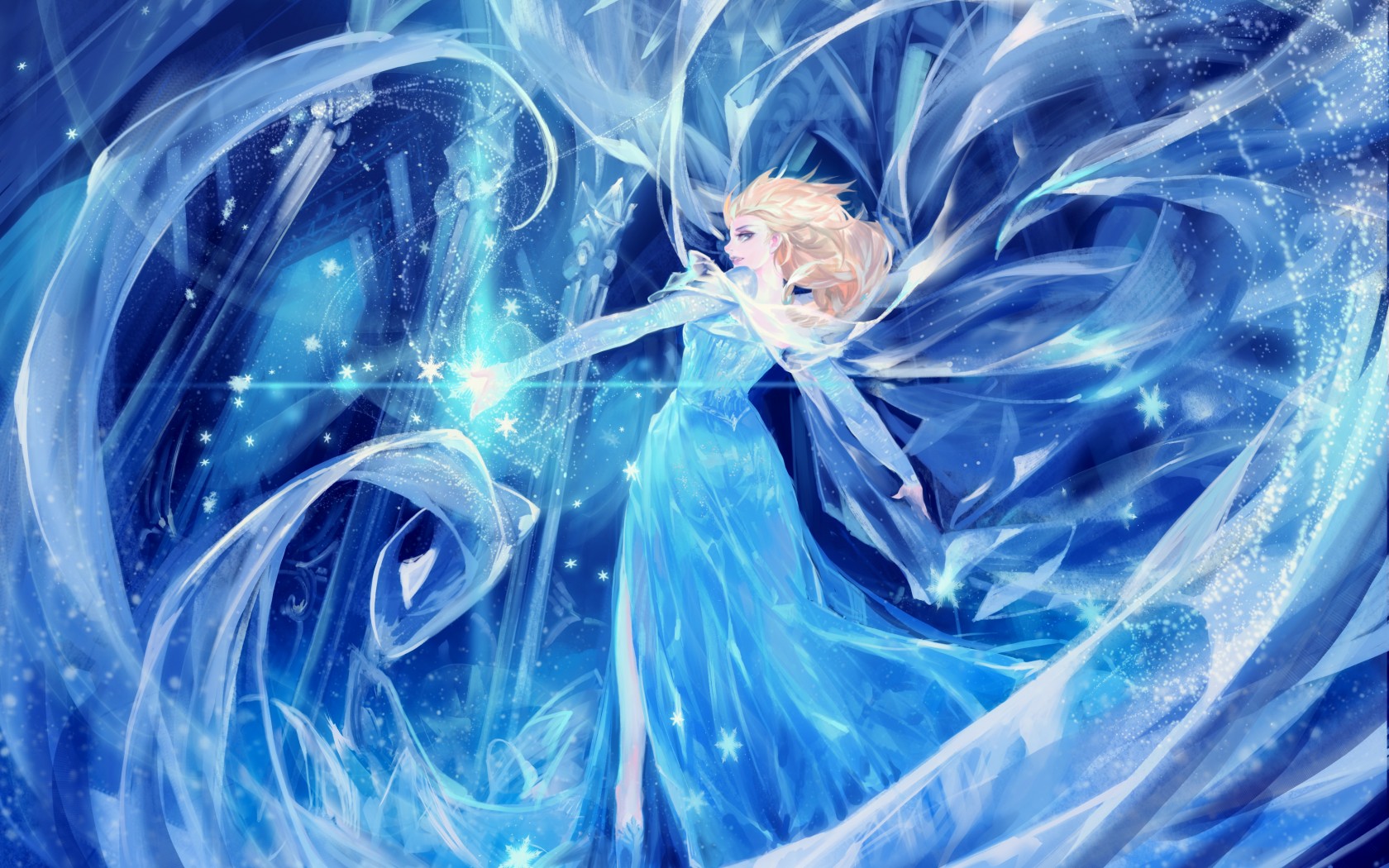 Elsa Wallpaper And Background 1680x1050 ID543214