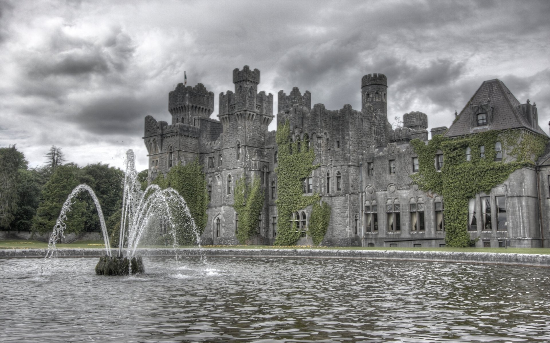 Download Man Made Ashford Castle HD Wallpaper