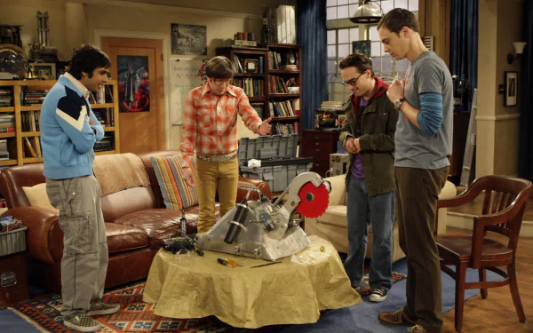 Johnny Galecki Simon Helberg Jim Parsons Howard Wolowitz Raj Koothrappali Kunal Nayyar Sheldon Cooper Leonard Hofstadter TV Show The Big Bang Theory HD Desktop Wallpaper | Background Image