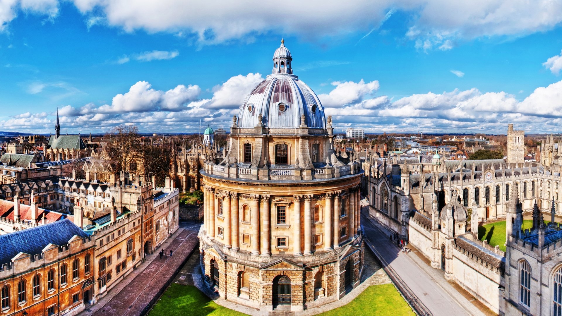 Man Made Oxford Splendor 4K Ultra HD England Wallpaper 3840x2160 