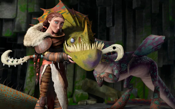 Valka (How to Train Your Dragon) movie How to Train Your Dragon 2 HD Desktop Wallpaper | Background Image