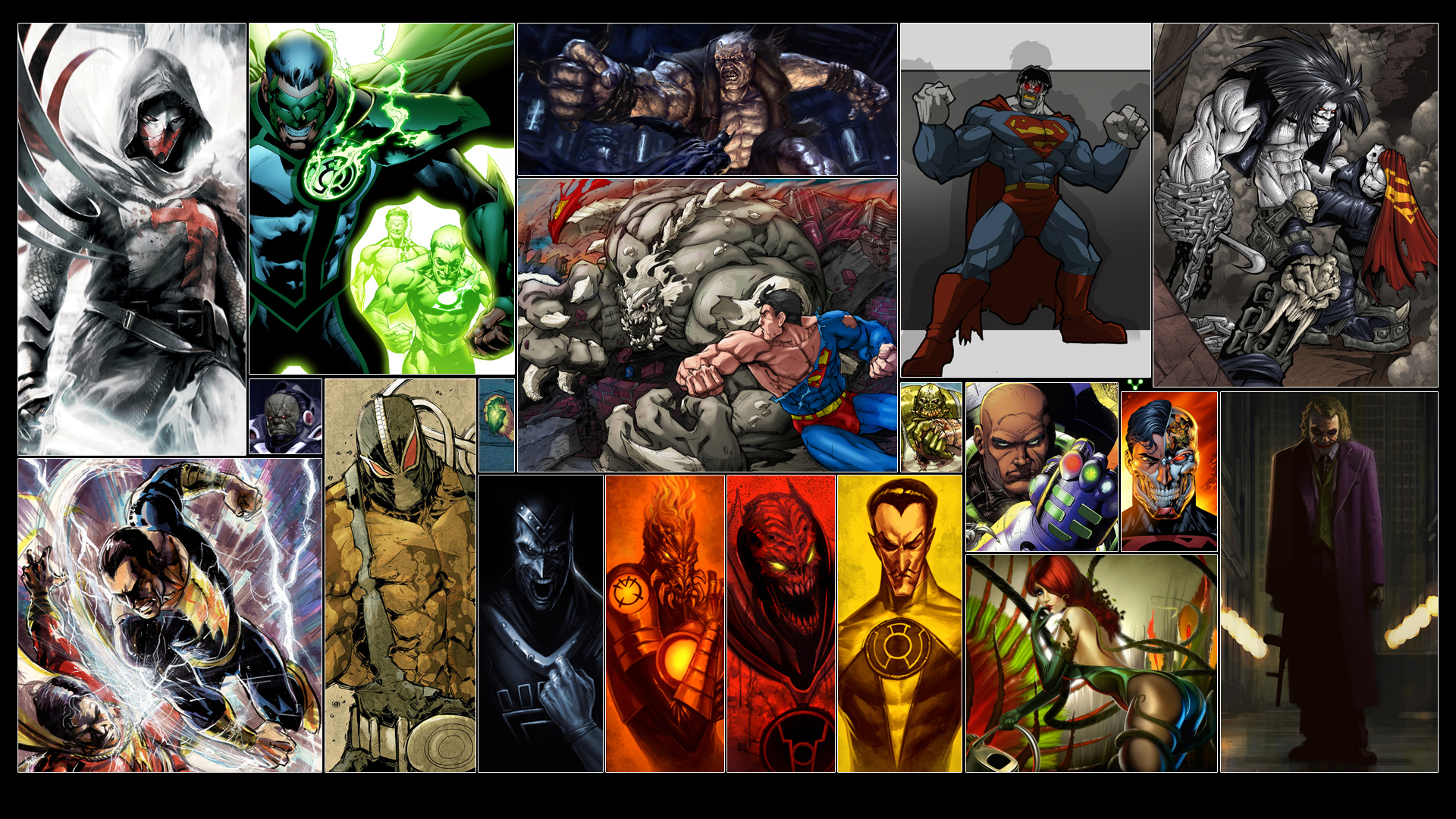 DC Comics Super Villains by GT Orphan