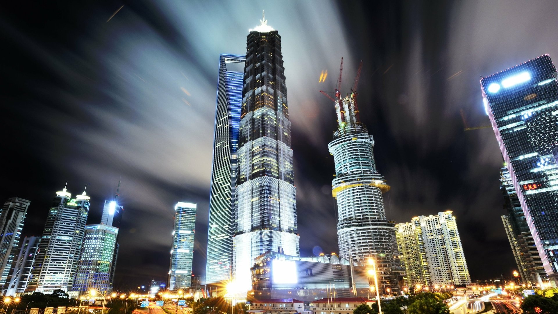 Download Man Made Shanghai 4k Ultra HD Wallpaper