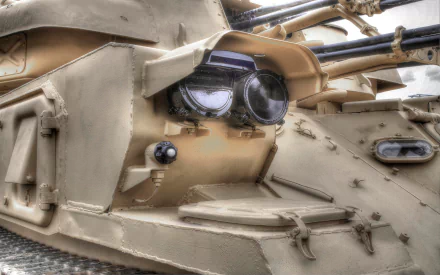 military ZSU-23-4 HD Desktop Wallpaper | Background Image