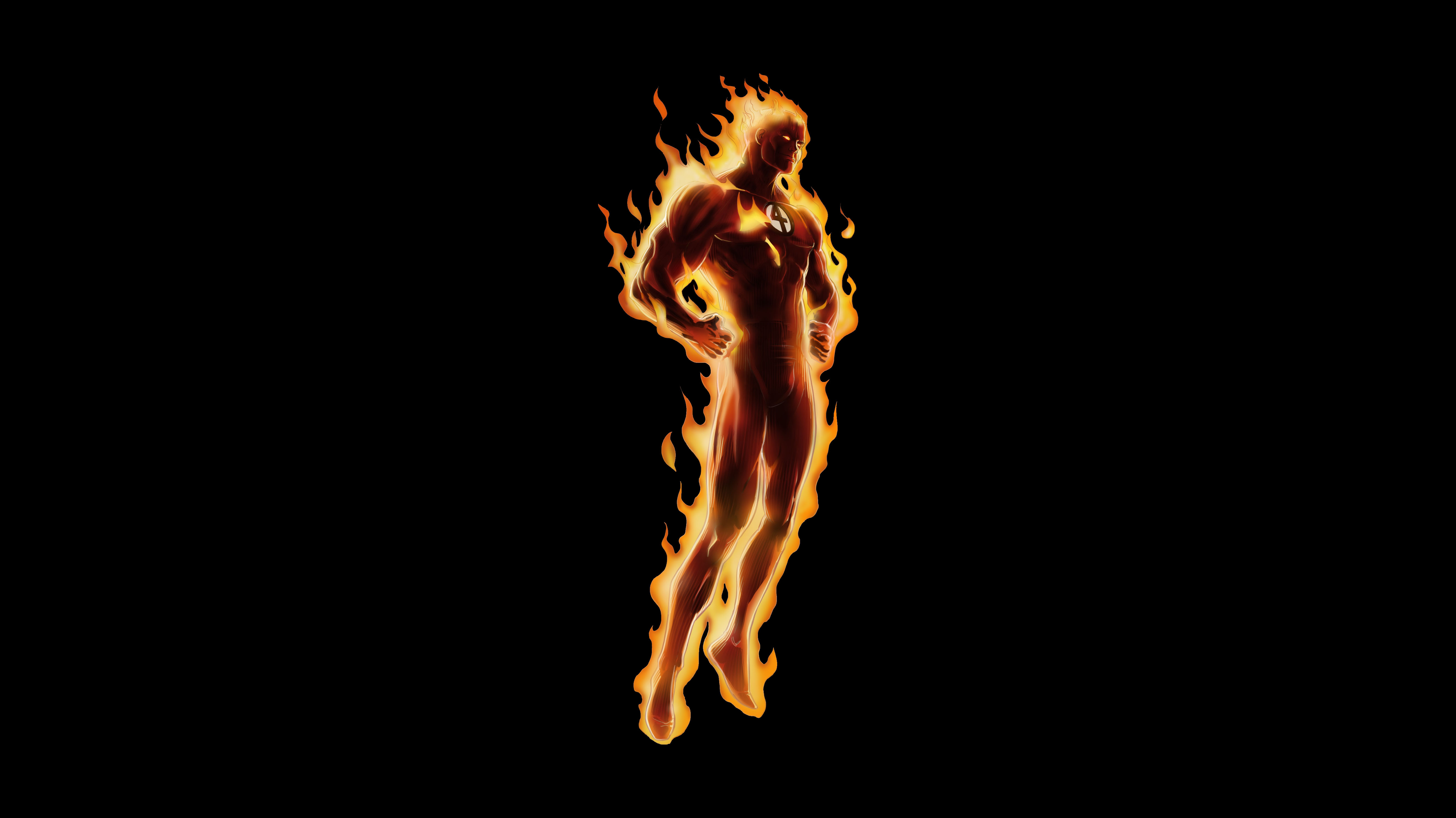 Comics Human Torch HD Wallpaper | Background Image