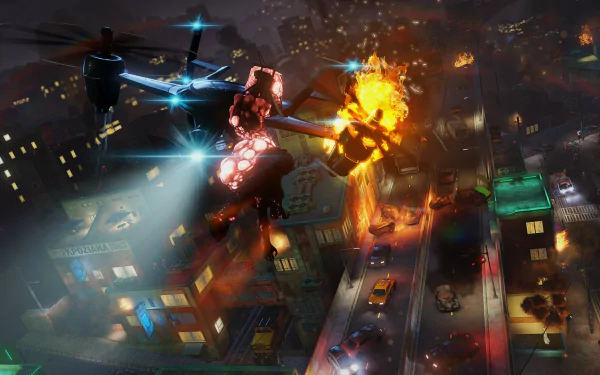video game Sunset Overdrive HD Desktop Wallpaper | Background Image