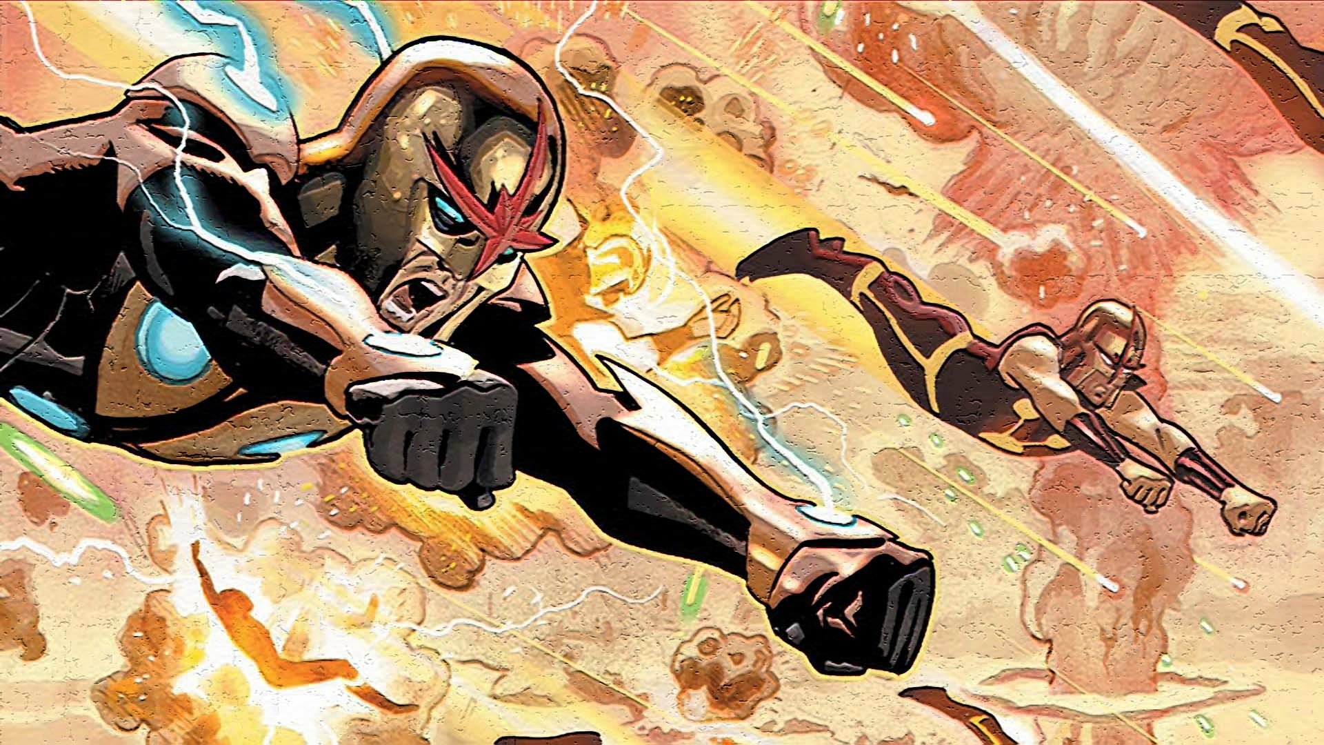 Download Nova (Marvel Comics) Comic Nova HD Wallpaper