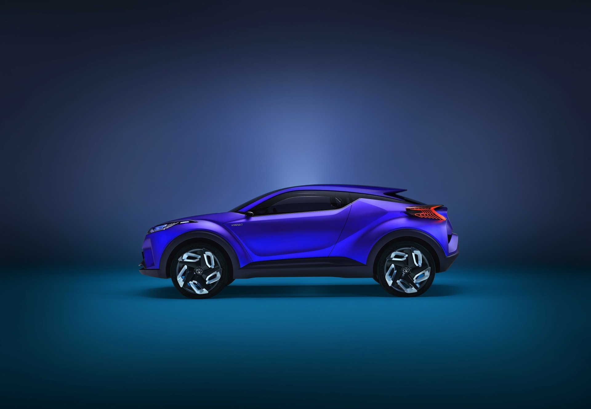 Download Concept Car Toyota Vehicle Toyota C-HR 4k Ultra HD Wallpaper