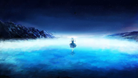 Cirno (Touhou) Anime Touhou HD Desktop Wallpaper | Background Image