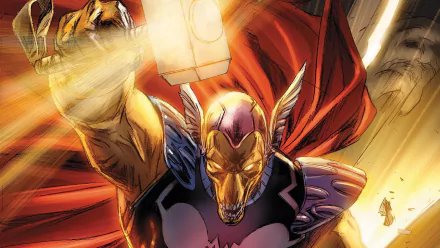 Comic Beta Ray Bill HD Desktop Wallpaper | Background Image