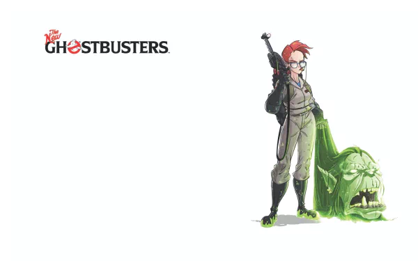 Comic Ghostbusters HD Desktop Wallpaper | Background Image